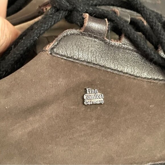 Finn Comfort Germany Brown Leather Lace-up Oxford Shoes - 3UK/5US 🇩🇪 - Picture 5 of 14